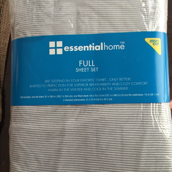 Home Essentials Bedding | Sheet Set Full Size | Poshmark